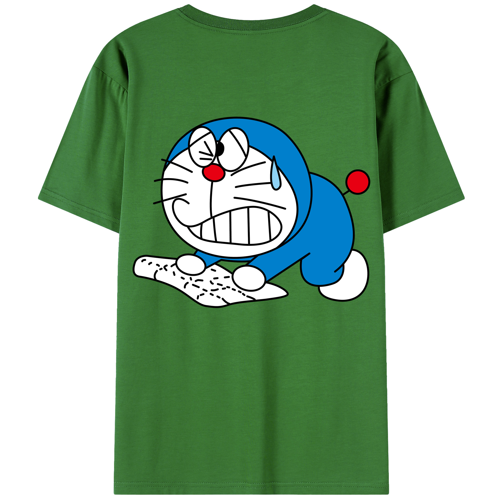 （画像用） ドラえもん Doraemon レディース半袖Tシャツ(バックプリント)